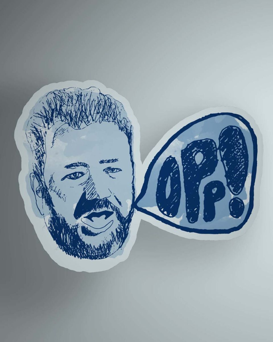 George OPP! Sticker