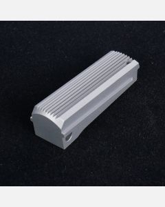 Mainspring Housing Flat Serrated Stainless Steel