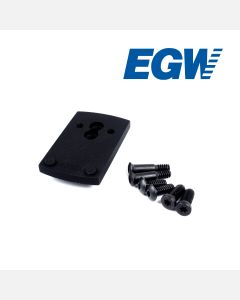 Universal Optima Mount for EGW Piggyback System (fits Shield RMS/RMSc/SMS, JPoint, Redfield Accelerator, Defender, Holosun K Series)
